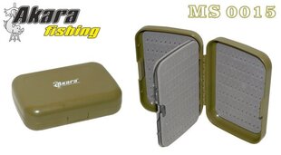 Kaste MS-0015 128x86x34 mm 4-u sekciju cena un informācija | Makšķernieku kastes, makšķeru somas, mugursomas | 220.lv