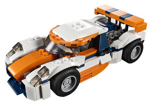 31089 LEGO® CREATOR Оранжевый гоночный автомобиль цена и информация | Конструктор автомобилей игрушки для мальчиков | 220.lv