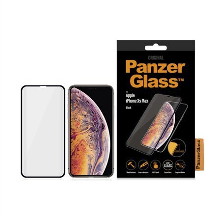 PanzerGlass 2644 Screen protector, Apple, iPhone Xs Max, Tempered glass, Transparent atsauksme