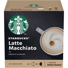 STARBUCKS Latte Macchiato by NESCAFÉ DOLCE GUSTO, 12 kaps. cena un informācija | Kafija, kakao | 220.lv
