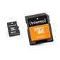 Atmiņas karte Intenso - Micro SDHC 16 GB Class10 + Adapteris