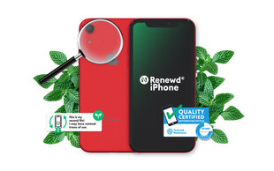 Renewd® iPhone XR 64GB Red cena un informācija | Mobilie telefoni | 220.lv