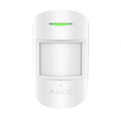 Kustības detektors Ajax Combi Protect (balts) cena un informācija | Sensori | 220.lv