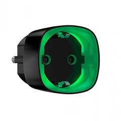 Ajax Socket viedā strāvas kontaktligzda ar enerģijas taupīšanu (melna) cena un informācija | Elektrības slēdži, rozetes | 220.lv