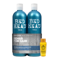 Komplekts TIGI Bed Head Urban Recovery Tweens 2x750ml + RICH Argan Oil Argana Eļļas Eliksīrs 30ml cena un informācija | Šampūni | 220.lv