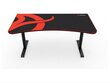 Spēļu galds Arozzi Arena, melns/sarkans cena