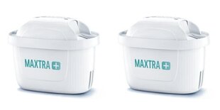 Brita Maxtra + Pure Performance Ūdens filtri (1038686), paredzēts ūdens krūkai, x2 gab., balta cena un informācija | Ūdens filtri | 220.lv