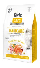 Brit Care bezgraudu barība kaķiem ar īpašu kažokādu kopšanu, 2 kg cena un informācija | Sausā barība kaķiem | 220.lv