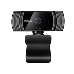 Tīmekļa kamera FullHD, 1080p, mikrofons, USB cena un informācija | Datoru (WEB) kameras | 220.lv