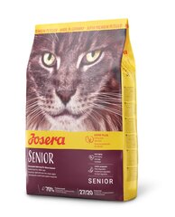 Josera vecākiem kaķiem Senior, 10 kg cena un informācija | Sausā barība kaķiem | 220.lv