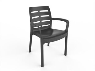 Āra krēsls Progarden Borneo, pelēks cena un informācija | Dārza krēsli | 220.lv