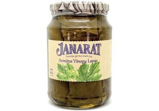 Armēņu Vīnogu lapas JANARAT, 640 g cena un informācija | Konservēti produkti | 220.lv