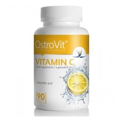 Uztura bagātinātājs C vitamīns OstroVit (90 tabl.) cena un informācija | Vitamīni | 220.lv
