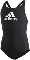 Peldkostīms Adidas Ya Bos Suit Black cena un informācija | Meiteņu peldkostīmi | 220.lv