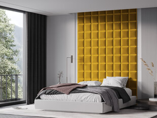 Mīkstas sienas plāksnes, 3 gab., Cosmopolitan Design Majuro R1, dzeltenas cena un informācija | Mīkstie sienas paneļi | 220.lv