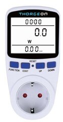 THORGEON Kontaktligzdas enerģijas skaitītājs cena un informācija | Taimeri, termostati | 220.lv