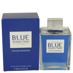 Tualetes ūdens Antonio Banderas Blue Seduction edt 200 ml cena un informācija | Vīriešu smaržas | 220.lv