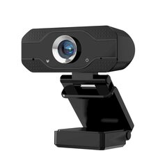 Fusion 1080P WEB Kamera ar Mikrofonu USB 2.0 Melna cena un informācija | Datoru (WEB) kameras | 220.lv