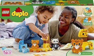 10955 LEGO® DUPLO Creative Play Поезд для животных цена и информация | Конструкторы | 220.lv