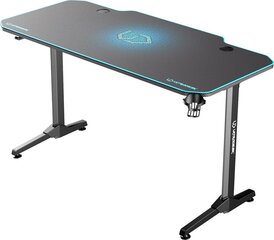 Spēļu galds Ultradesk Frag, melns/zils cena un informācija | Datorgaldi, rakstāmgaldi, biroja galdi | 220.lv