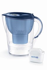 Marella xl ūdens filtra krūze 3.5l, zila, Brita cena un informācija | Ūdens filtri | 220.lv