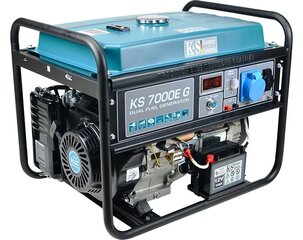 Benzīna ģenerators / LPG KS7000E-G cena un informācija | Elektrības ģeneratori | 220.lv