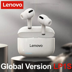 Bezvadu austiņas Lenovo LP1S White cena un informācija | Austiņas | 220.lv