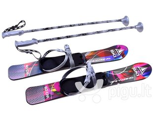 Bērnu slēpes 60cm, rozā cena un informācija | Distanču slēpes | 220.lv