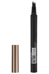 Uzacu flomēsters Maybelline Microblading Pen Soft Brown, 0.15 g cena un informācija | Uzacu krāsas, zīmuļi | 220.lv