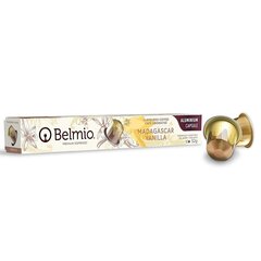 Kafijas kapsulas Belmio Madagascar Vanilla Nespresso, 10 gab. cena un informācija | Kafija, kakao | 220.lv