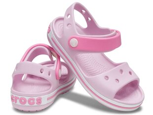 Sandales bērniem Crocs™ Crocband Sandal Kids, rozā cena un informācija | Bērnu sandales | 220.lv