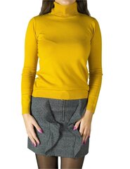 Sieviešu džemperis sinepju krāsā cena un informācija | Sieviešu džemperi | 220.lv