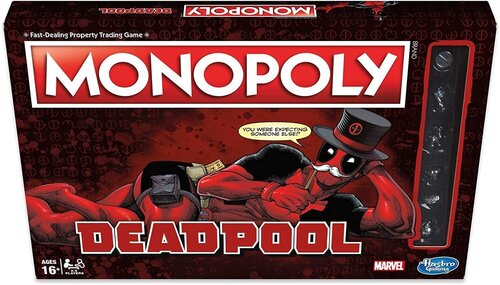 Galda spēle Monopoly Deadpool cena un informācija | Galda spēles | 220.lv