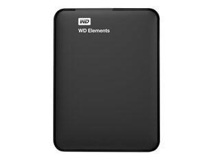 WD Elements 2.5&quot; 2 TB, USB 3.0, Melns cena un informācija | Ārējie cietie diski | 220.lv