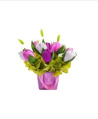 Floriana 1 saldumu buķete “Gardi ziedi”, 240 g cena un informācija | Saldumi | 220.lv