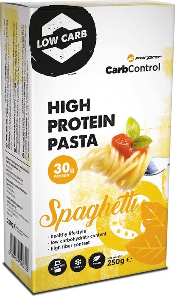 Pasta ar augstu olbaltumvielu saturu Spaghetti 250 g cena un informācija | Funkcionālā pārtika | 220.lv