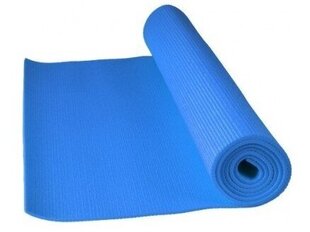 Power System Fitness yoga mat - sporta paklājs (6 mm) - zils cena un informācija | Vingrošanas paklāji | 220.lv