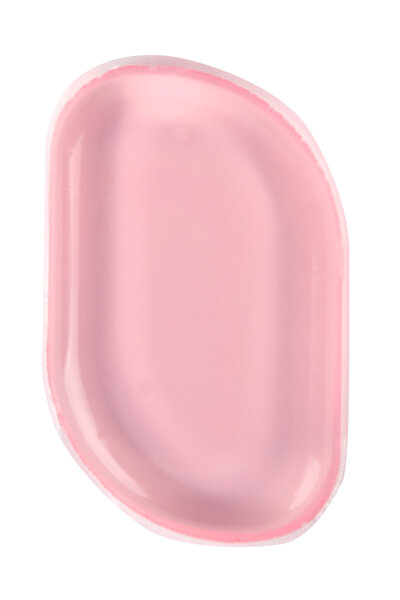 Silikona grima sūklis Oblong Pastel Pink BYS