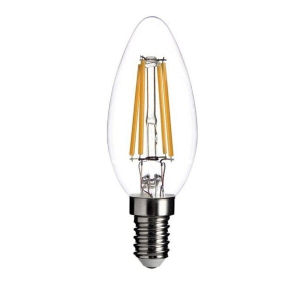 LED kvēldiega spuldze E14 4W 3 gab cena un informācija | Spuldzes | 220.lv