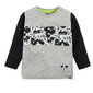 Cool Club krekls ar garām piedurknēm zēniem Mickey Mouse (Pelēns Mikijs), LCB2100281