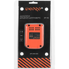 Akumulators BP-182, 18V, 2.0Ah, CD-182 81141003 DNIPRO-M cena un informācija | Zāģi, ripzāģi | 220.lv