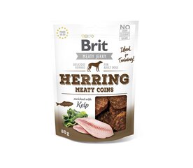 Brit Jerky Herring Snack 80g Suņiem cena un informācija | Gardumi suņiem | 220.lv