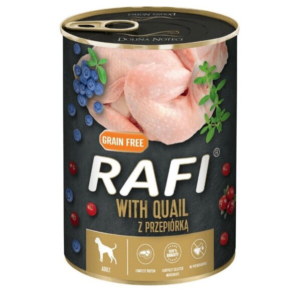 Rafi konservi ar paipalu gaļu, 400 g cena un informācija | Konservi suņiem | 220.lv