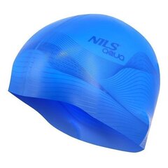 Peldcepurīte Nils Aqua G-Type Men F206, zila cena un informācija | Peldcepures | 220.lv
