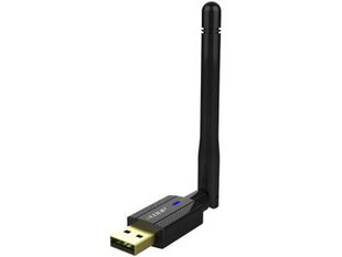 EDUP EP - MS1581 USB WiFi adapteris / 2dBi antena / 300Mbps / 802.11n / melns Perifērija cena un informācija | Signāla pastiprinātāji (Range Extender) | 220.lv