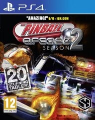 Spēle priekš PlayStation 4, Pinball Arcade Season 2 cena un informācija | Datorspēles | 220.lv