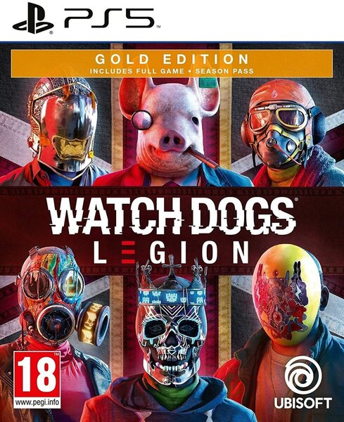 PS5 Watch Dogs Legion Gold Edition incl. Season Pass