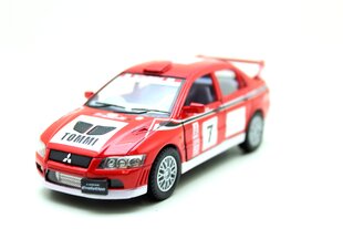 Automašīnas modelis Kinsmart Mitsubishi Lancer Evolution VII WRC cena un informācija | Rotaļlietas zēniem | 220.lv