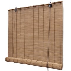 Bambusa žalūzijas 120 x 160 cm, brūnas cena un informācija | Žalūzijas | 220.lv