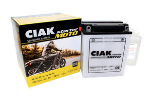 Akumulators CIAK YB12AL-A2 12Ah 12V cena un informācija | Moto akumulatori | 220.lv